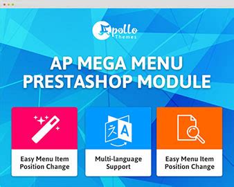 mega menu prestashop|Ap Mega Menu Prestashop Module.
